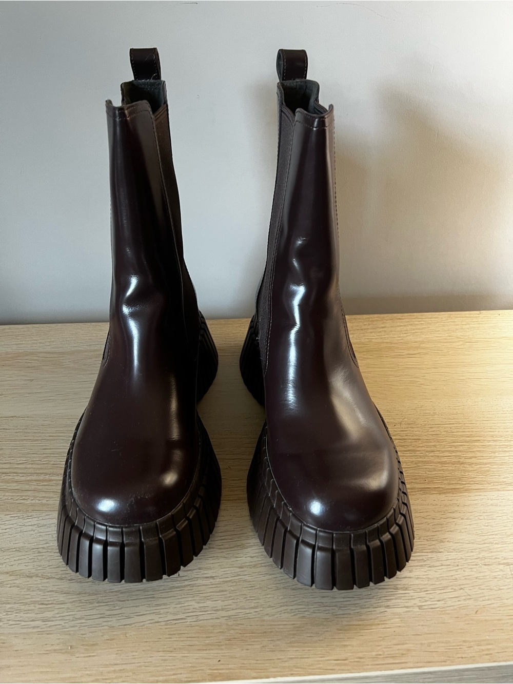 Camper BCN Brown Leather Chelsea Boots